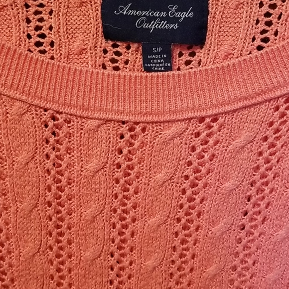 American Eagle pink Knitted Sweater - Picture 2 of 2